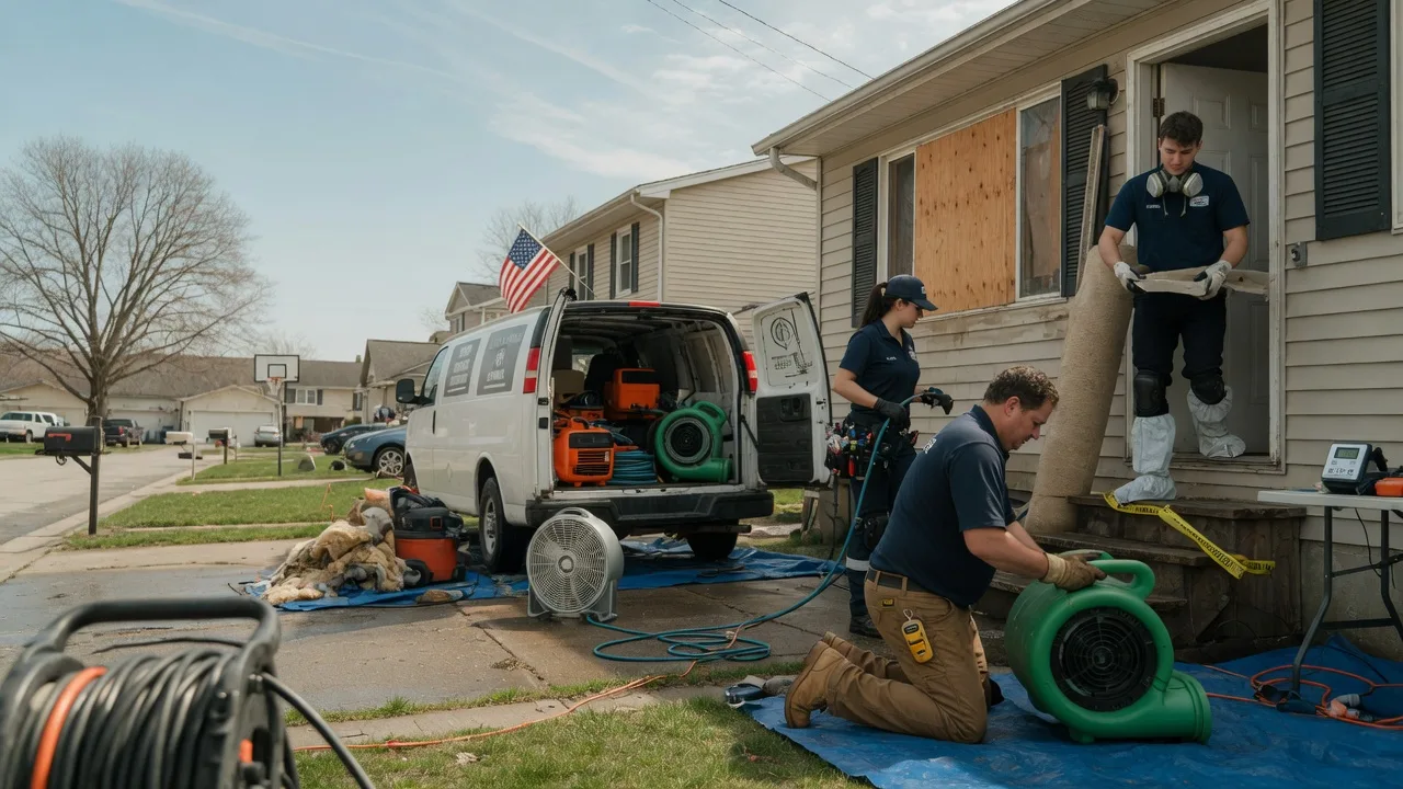 Water Damage Restoration in Pioneer, OH near me